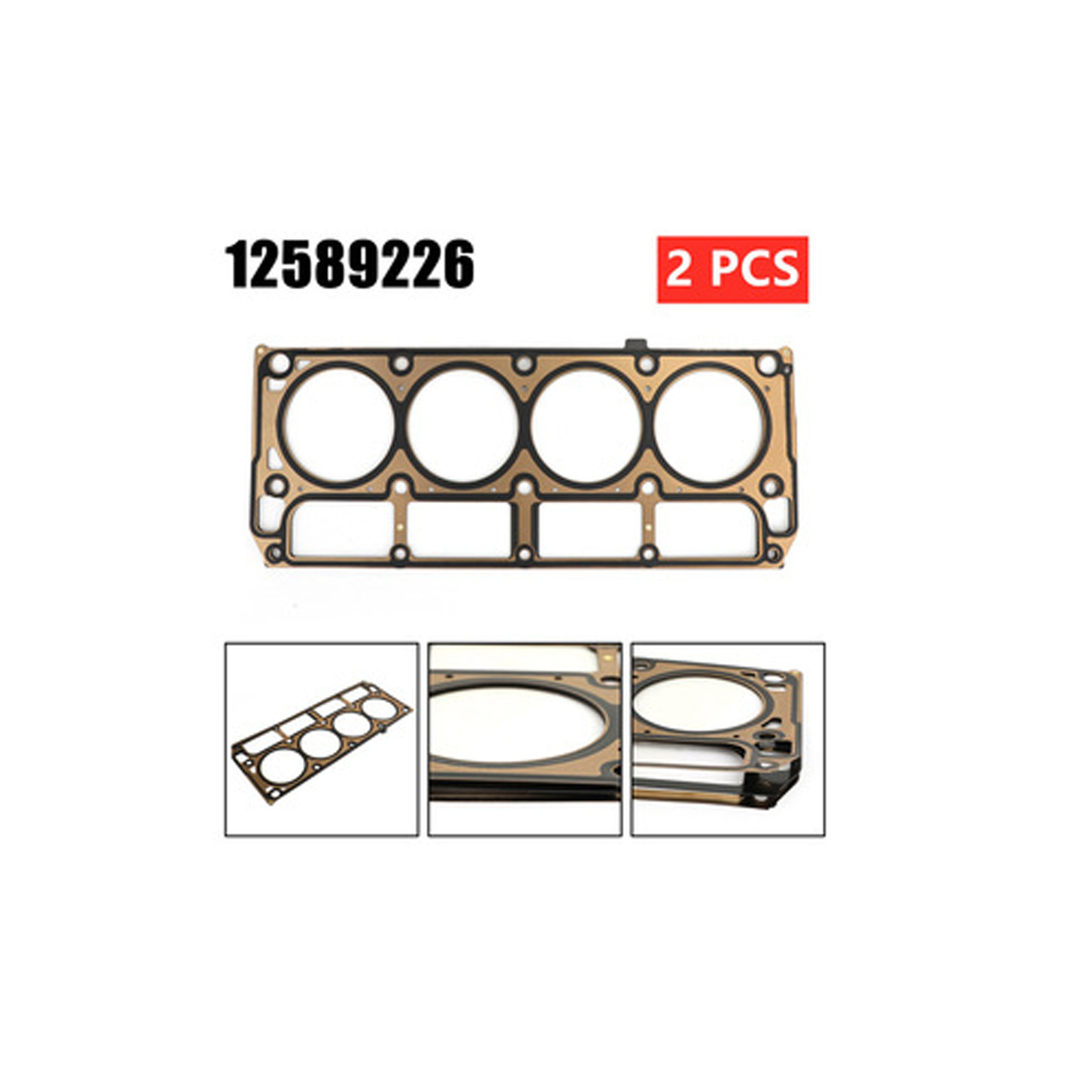 Head Gasket Is Suitable for 98-19 Gm 5.3 5 7L 12589226 , 12498544 , - Image 5
