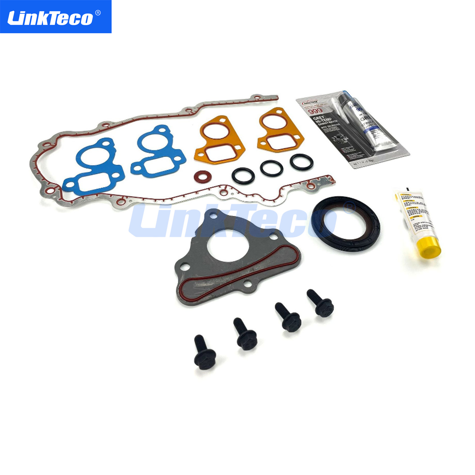 Camshaft trust Retainer Plate Gasket Seal for GM 5.3 LS - Image 4